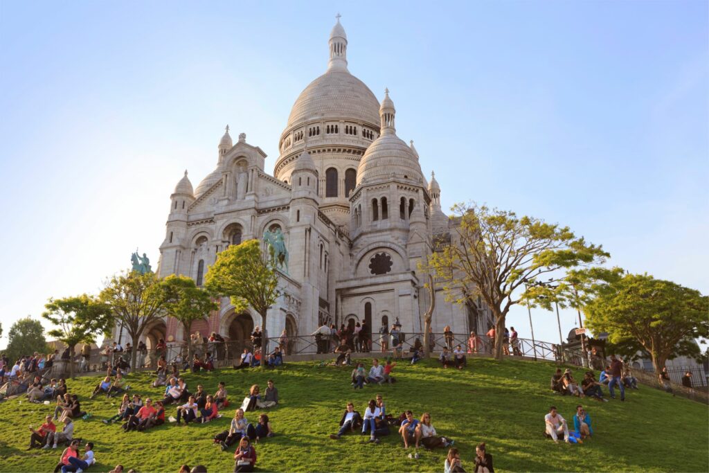 Sacré Coeur jardin